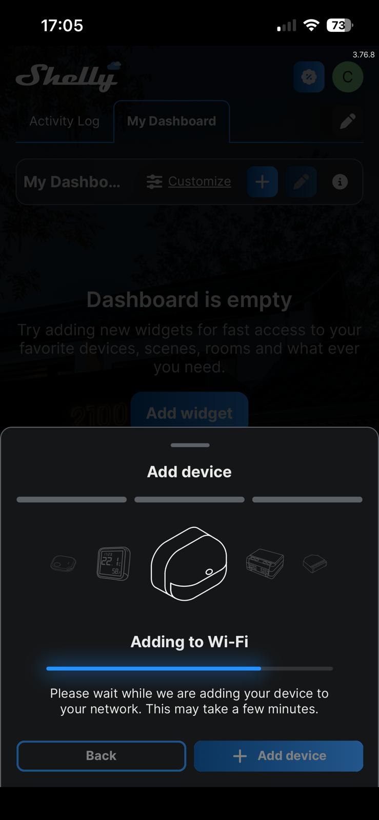 Waiting for connection